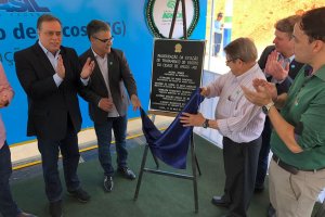 2018 - Inauguração de tratamento de esgoto em Arcos 2